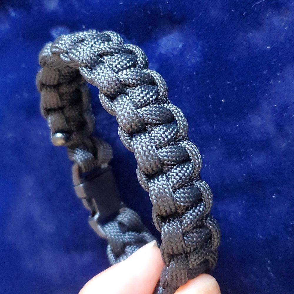 Men's black Bracelet.